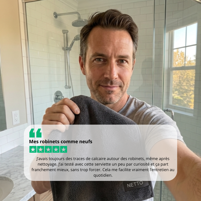 Serviette Anti-Calcaire XXL - 60x40cm