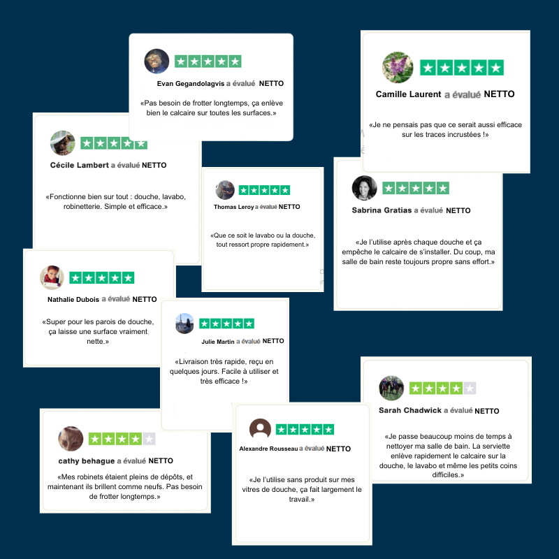 Serviette Anti-Calcaire XXL - 60x40cm