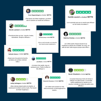 Serviette Anti-Calcaire XXL - 60x40cm