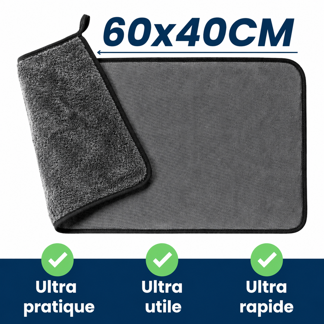 Serviette Anti-Calcaire XXL - 60x40cm